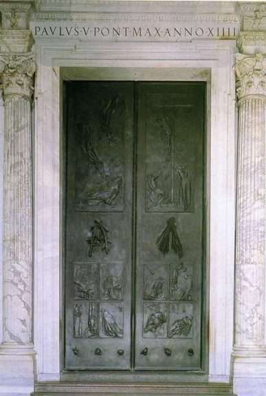 Manzu-Porta-della-Morte-Vaticano-1952-64